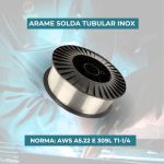  Arame Solda Tubular Inox E309l T1-1/4 1,2mm rolo com 15kg Ômega