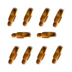 Kit 10 Bico Contato 30MM M8 CU-CR-ZR MA-141 para Tocha Mig Ômega