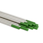 Kit 10 Eletrodo Tungstênio Ponta Verde Puro Ômega 