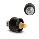 Conector Engate Rápido Macho e Fêmea Painel 9MM Diâmetro 30MM Ômega