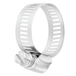 Kit 50 Abraçadeira Metal para Mangueira de Gás 1/2" Ômega