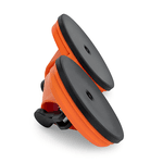 Ventosa Plástica Dupla 80kg - Diâmetro 12,5cm Ômega