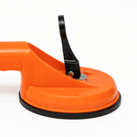 Ventosa Plástica Dupla 80kg - Diâmetro 12,5cm Ômega