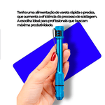 Caneta Alimentadora de Vareta Tig 1,00MM A 3,20MM Ômega