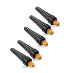 5 Pçs Capa Média Tocha TIG 12 41V35 Proteção Profissional 