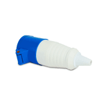 Tomada Acoplamento 2P+T 32A AZUL 6H 220/250V OMG 3256
