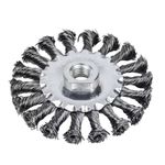 Escova Circular Trançada 4.1/2 X 1/2 X 7/8 - Aço Inox 