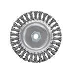 ESCOVA CIRCULAR TRANCADA 6" X 1/2" PORCA M14 ACO INOX