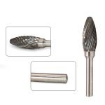 Lima Rotativa Labareda 12mm Metal Duro Tungstênio - Ômega