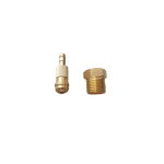 ADAPTADOR NIPLE COM PORCA 5/8"-18UNF TIG WP-18 ROSCA DIREITA E ESQUEDA