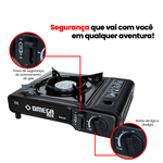 Fogareiro Fogão A Gás Portátil 