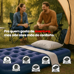 Colchão Inflável Solteiro Multiuso 