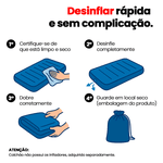 Colchão Inflável Solteiro Multiuso 