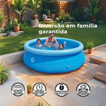 Piscina Inflável Redonda 300 x 76cm 4760L Avenil