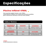 Piscina Inflável Redonda 300 x 76cm 4760L Avenil