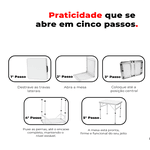 Mesa Dobrável Maleta - 60x45cm