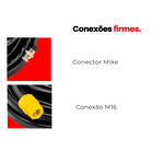 TOCHA PLASMA PT31 5M CONEXAO M16 X 1,5MM 2 PINOS