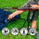 Inflador de Ar Manual 30cm Ômega