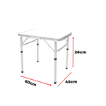 Mesa Maleta Dobrável 60x45cm Ômega
