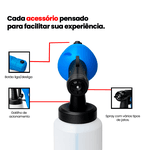 Pistola Elétrica para Pintura Pulverizador de Tinta 400w Ômega