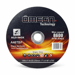 Disco Zip Super - Corte Fino 7" x 1/16 x 7/8" Aço Carbono - Inox Ômega 