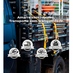  Cinta com Catraca para Fixação 5T x 9m x 50mm Ômega