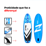 Prancha de Surf Stand Up Paddle Inflável Ômega