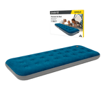 Colchão Inflável Solteiro 191 x 73 x 22cm com Inflador Embutido Ômega