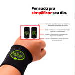 Munhequeira 8 x 12cm Beach Tennis - Quick Shot