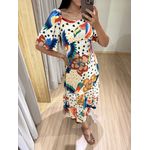 VESTIDO ESTAMPADO FUNDO OFF
