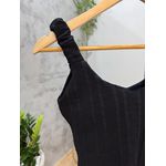 BODY PRETO MALHA CANELADA 