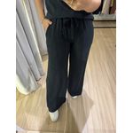 CONJUNTO PRETO MALHA CANELADA