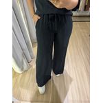 CONJUNTO PRETO MALHA CANELADA