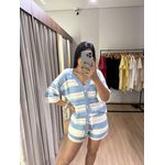 CONJUNTO MODAL LISTRAS AZUL BEBE