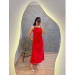 VESTIDO MILENA ALCINHA VERMELHO