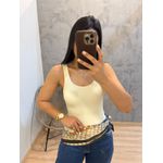 BODY MICROFIBRA MALHA CANELADA PREMIUM OFF 