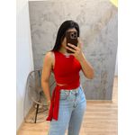 CROPPED SUPLEX VERMELHO 