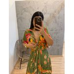 VESTIDO IZAAC ESTAMPADO VERDE FLORIDO
