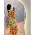 VESTIDO IZAAC ESTAMPADO VERDE FLORIDO