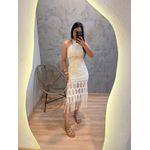 VESTIDO MIDI TELA OFF