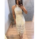 VESTIDO MIDI TELA OFF