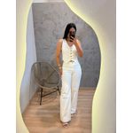 CALÇA JEANS OFF WIDE LEG 