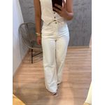 CALÇA JEANS OFF WIDE LEG 