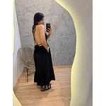 VESTIDO PRETO AMARRAÇÃO COM BOLSO 