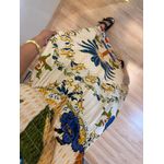 VESTIDO NIKOLY ALCINHA ESTAMPADO PALMEIRA AZUL