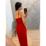 VESTIDO LAÇO MARRANTE VERMELHO