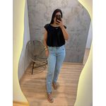 BLUSA REGATA OMBREIRA PRETA