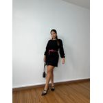 Vestido Tricot Alice Preto