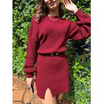 Vestido Tricot Alice Vermelho Cereja