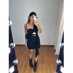 Vestido Assimétrico Amarração